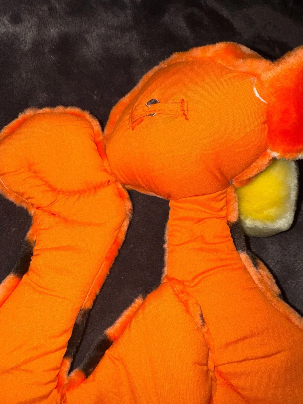 Vintage Disney Tigger fleece wall hanging